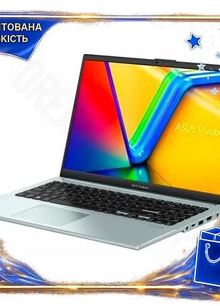 Dm ноутбук asus vivobook специфікація 2.2 15.6" turquoise для роботи і навчання комп'ютер для офісу і spe|lz