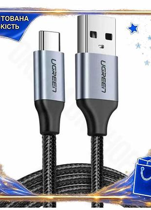 Dm кабель usb type-c специфікація 2.2 3 м ugreen чорний для зарядки і синхронізації 3a довгий кабель д spe|lz