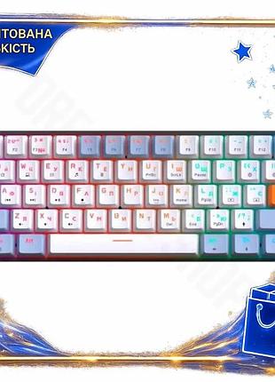 Dm клавиатура gamepro механическая спецификация 2.2 usb черная rgb подсветка компактная для геймеров 6 spe|lz