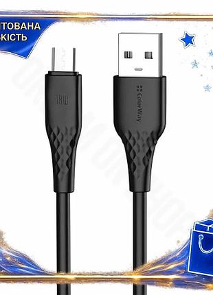 Dm кабель usb 2.0 спецификация 2.2 am - microusb 1 м colorway черный для синхронизации питания зарядны spe|lz