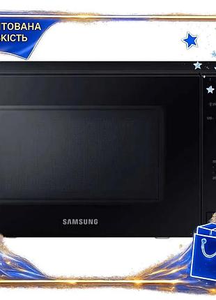Dm мікрохвильова піч samsung специфікація 2.2 700вт 20л чорна звичайна (соло) для розігріву їжі та при spe|lz