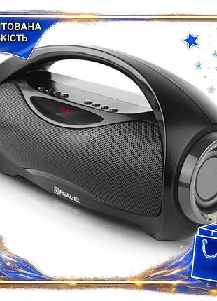 Dm портативная колонка bluetooth спецификация 2.2 real-el 2.0 2x6 вт с fm-радио для музыки и звонков с spe|lz