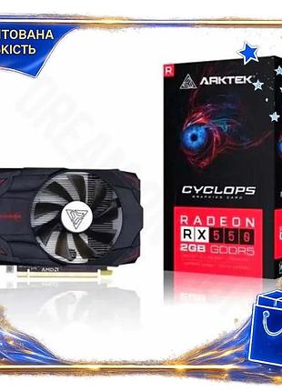 Dm видеокарта radeon rx спецификация 2.2 550 arktek 4гб gddr5 для пк игр графический адаптер 128-бит spe|lz