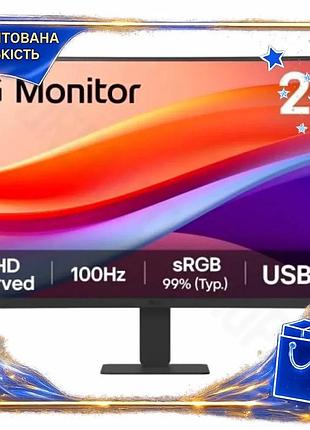 Dm монитор изогнутый 27" спецификация 2.2 lg черный va 1920x1080 100 гц для игр и работы с usb type-c spe|lz