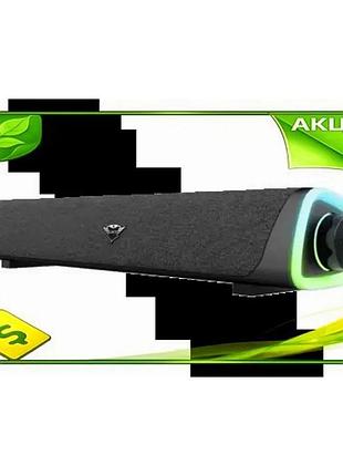 Ve саундбар trust gxt 620 new version axon черный 6 вт rgb подсветка для геймеров с регулятором громко n6w_ver