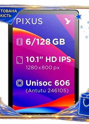 Dm планшет 10.1" pixus специфікація 2.2 графітовий lte з ips екраном 1280x800 для роботи і навчання з spe|lz