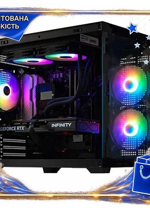 Dm комп'ютер gtl abyss специфікація 2.2 r5-7500x3d чорний з nvidia rtx 5070 32гб ddr5 для ігор та робо spe|lz