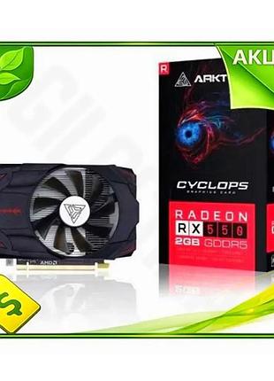Ve відеокарта radeon rx 550 new version arktek 4гб gddr5 для ігор 128-біт графічний процесор для гейме n6w_ver