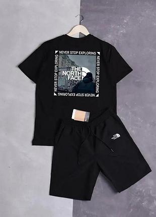 Комплект шорти+футболка the north face tnf