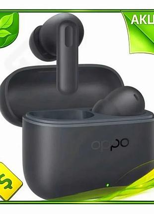 Ve беспроводные наушники oppo bluetooth new version 5.4 черные с активным шумоподавлением для спорта и n6w_ver