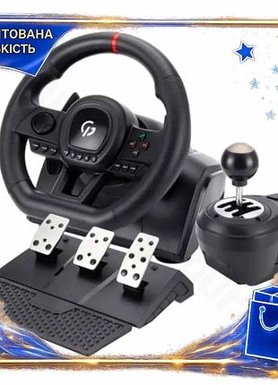 Dm руль игровой gamepro спецификация 2.2 для пк xbox playstation nintendo 3 педали 270° вибрация прово spe|lz