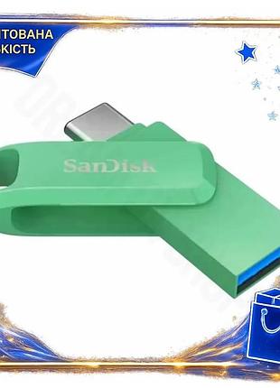 Dm флеш накопитель usb спецификация 2.2 256гб sandisk ultra dual go type-c usb 3.2 скорость до 400 мб/ spe|lz