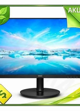 Ve монитор 21.5" philips черный new version full hd 1920x1080 для работы с hdmi vga компьютерный диспл n6w_ver