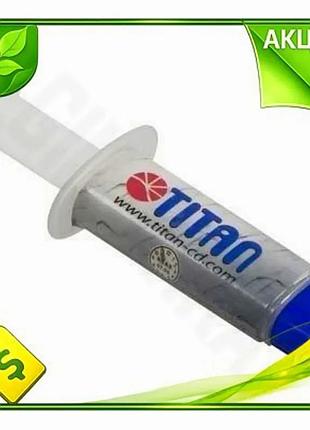 Ve термопаста titan nano grease new version 1.5 г шприц охлаждающая паста для компьютеров и ноутбуков n6w_ver