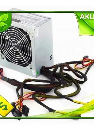 Ve блок живлення 490 вт new version golden field atx для комп'ютера atx з 3xmolex 3xsata потужний адап n6w_ver