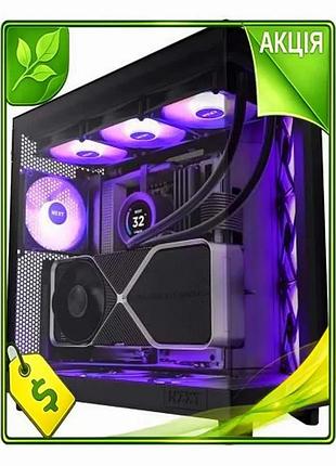 Ve корпус для пк nzxt new version h6 flow rgb black midi tower с закаленным стеклом геймерский корпус n6w_ver