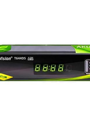 Ve tv-тюнер зовнішній world vision new version fm для телевізора чорний dvb-t2 iptv dlna usb медіаплеє n6w_ver