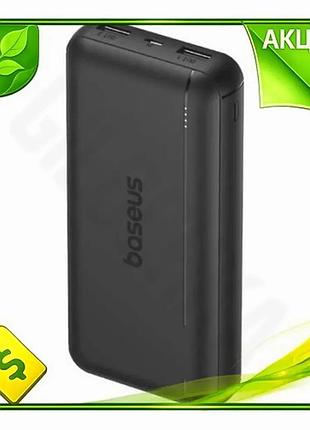 Ve универсальная мобильная батарея 20000 new version мач baseus черная power bank для телефонов и гадж n6w_ver