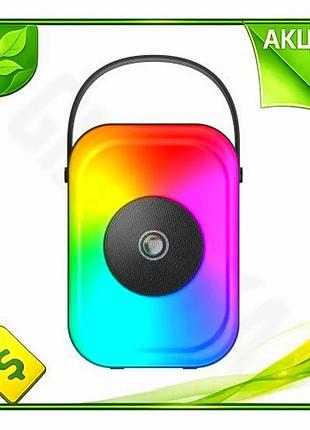 Ve портативная колонка havit bluetooth new version 5 вт черная беспроводная колонка с fm и rgb подключ n6w_ver
