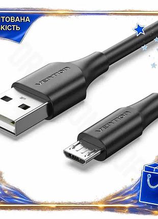 Dm кабель usb 2.0 спецификация 2.2 am - microusb 2 м vention черный для синхронизации и зарядки мобиль spe|lz