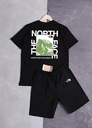 Комплект шорти+футболка the north face tnf