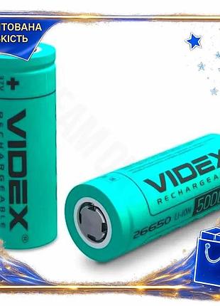Dm акумулятор 26650 5000 специфікація 2.2 mah videx li-ion 3,7v для електроніки батарея без захисту spe|lz