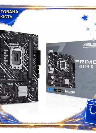 Dm материнская плата asus спецификация 2.2 prime h610m-k lga1700 microatx 2xddr5 для пк со встроенной spe|lz