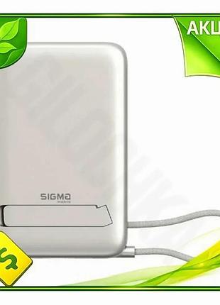 Ve універсальна мобільна батарея sigma new version 10000 mah power bank швидка зарядка для смартфонів n6w_ver