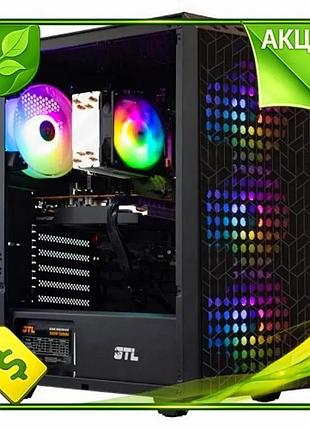 Ve комп'ютер gtl hexagaming black new version i5-12400f 16гб ddr4 rx 6650xt 1тб ssd для ігор та роботи n6w_ver