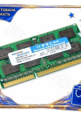 Dm память so-dimm ddr3 спецификация 2.2 8gb 1600mhz golden memory для ноутбука оперативная память без spe|lz