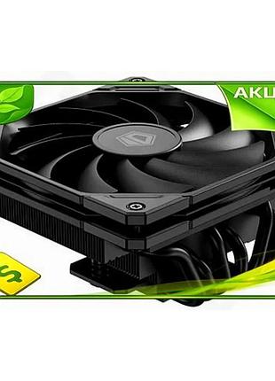 Ve кулер для процессора id-cooling new version низкопрофильный черный активное охлаждение для intel am n6w_ver