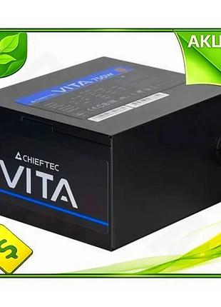 Ve блок питания 750 вт new version chieftec vita black энергосберегающий адаптер atx для пк немодульны n6w_ver