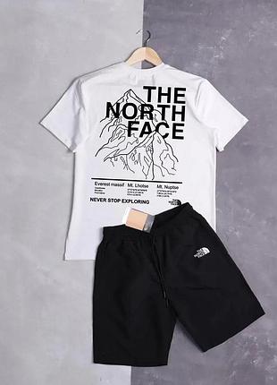Комплект шорти+футболка the north face tnf