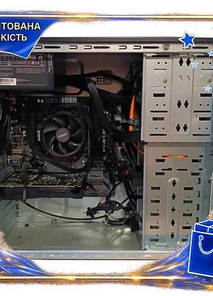 Dm системний блок atx специфікація 2.2 black ryzen 5 2600 6 ядер 8 гб ddr4 250 гб ssd geforce gtx 1050 spe|lz