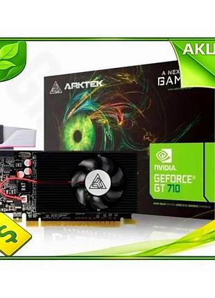 Ve відеокарта geforce gt710 arktek new version 4gb gddr3 64-bit для офісу ігор графічний адаптер hdmi n6w_ver