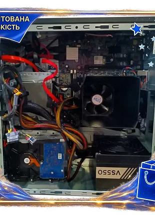 Dm системний блок atx специфікація 2.2 black ryzen 5 2400g 8гб ddr4 120гб ssd 1тб hdd для ігор та робо spe|lz