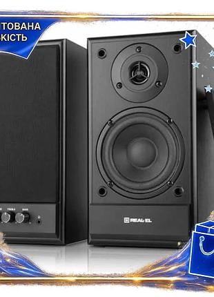 Dm колонки 2.0 real-el спецификация 2.2 s-305 black 2 x 20 вт для компьютера стационарные акустические spe|lz