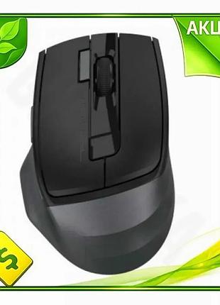Ve бездротова миша a4tech grey new version акумуляторна для комп'ютера безшумна оптична 1000-2000 dpi n6w_ver