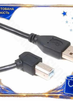 Dm кабель usb 2.0 специфікація 2.2 am usb bm 1.8 м cablexpert чорний кутовий роз'єм для периферії підк spe|lz