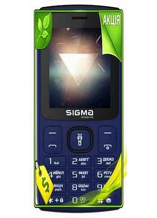 Ve мобільний телефон sigma mobile new version кнопковий з usb type-c 2 mini-sim 2.4" кольоровий 4050 м n6w_ver