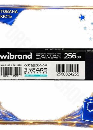 Dm твердотільний накопичувач ssd специфікація 2.2 256гб wibrand caiman pci-e 3.0 x4 для пк швидкий nvm spe|lz