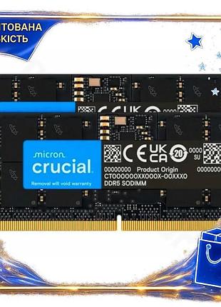 Dm пам'ять so-dimm ddr5 специфікація 2.2 8гб x 2 5600 мгц crucial для ноутбука оперативна пам'ять для spe|lz