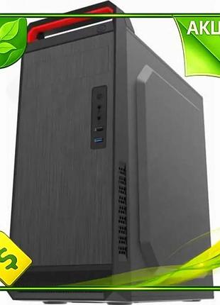 Ve корпус gamemax черный midi new version tower для atx micro atx mini itx компьютера с охлаждением us n6w_ver