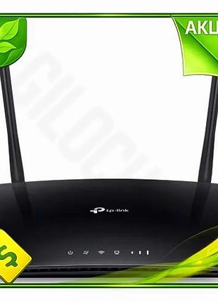 Ve роутер tp-link 4g lte new version чорний wifi 5 бездротовий маршрутизатор для дому і офісу з антено n6w_ver