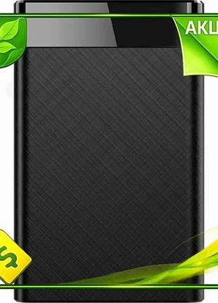 Ve карман внешний dynamode 2.5" new version черный usb 3.0 для ssd hdd переносной накопитель диск для n6w_ver