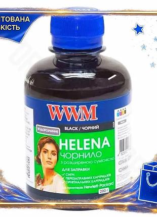Dm чорнило wwm hp специфікація 2.2 universal helena 200 мл чорне водорозчинне для принтерів заправка к spe|lz