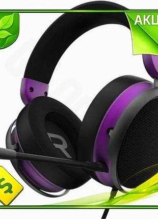 Ve наушники dark project one new version sono black violet съемный микрофон 3,5мм геймерские накладные n6w_ver