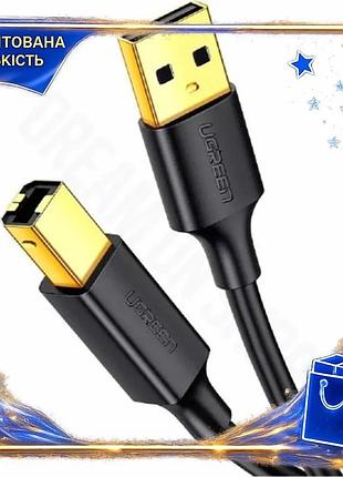 Dm кабель usb 2.0 специфікація 2.2 am usb bm 1 м ugreen чорний для підключення периферії шнур для пере spe|lz