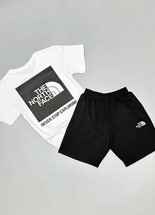 Комплект шорти+футболка the north face tnf