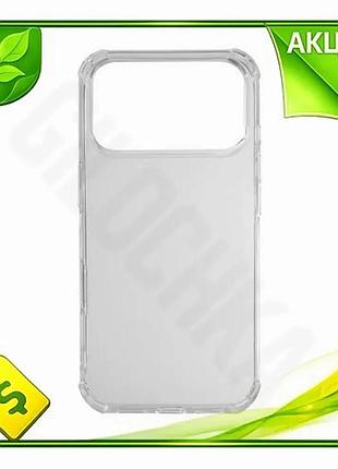 Ve бампер clear для apple new version iphone 17 pro tpu прозрачный полиуретановый бампер противоударны n6w_ver